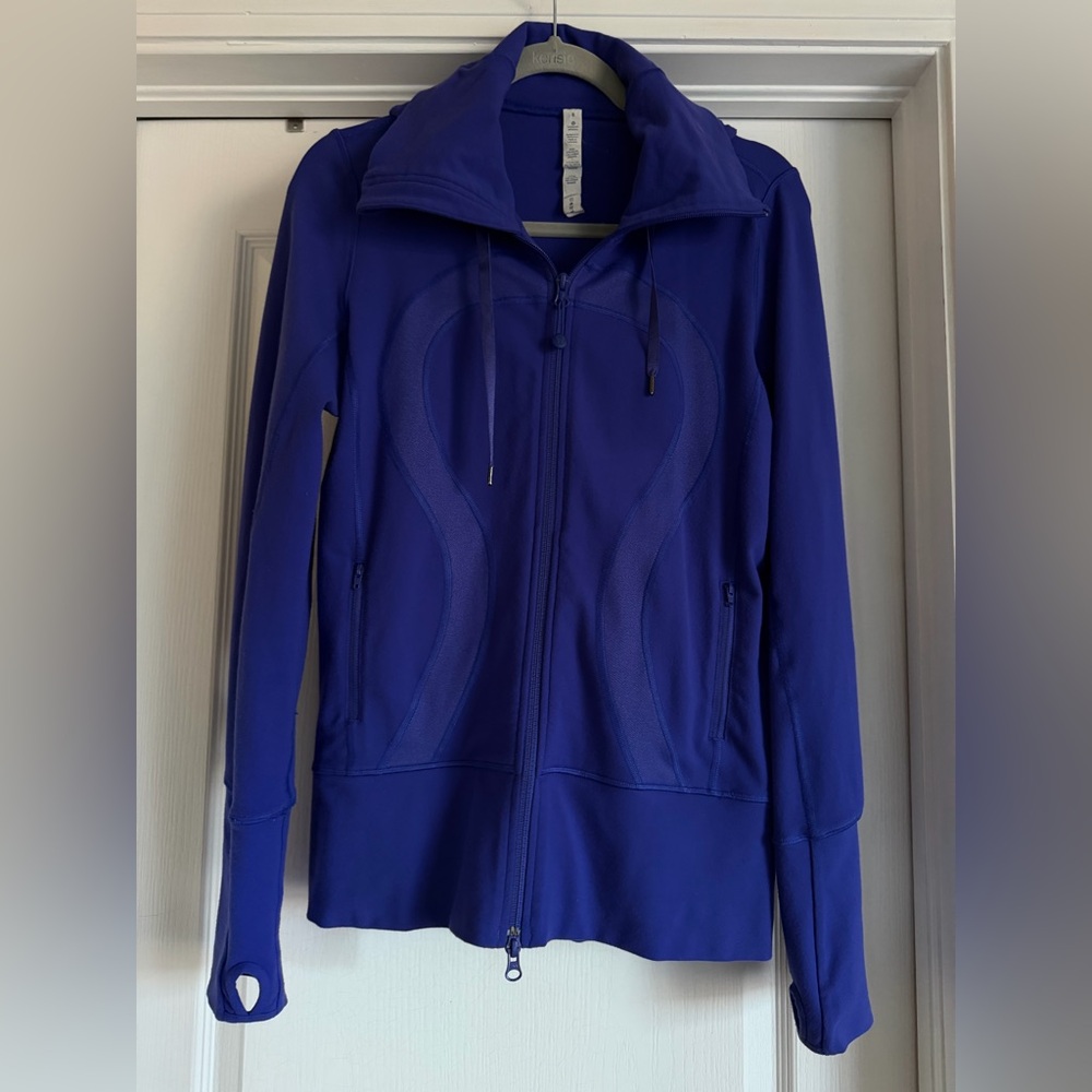 ~SOLD~Lululemon Purple/Blue Zip-Up Hooded Jacket